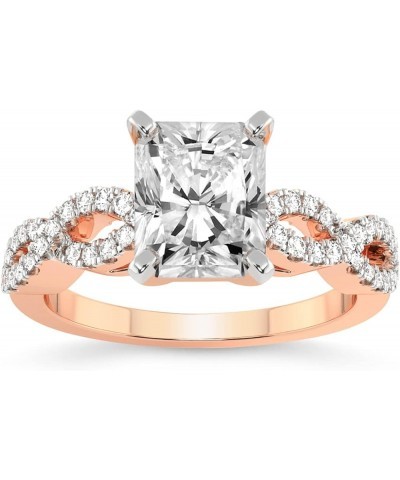 1 Carat -5 Carat | IGI Certified Lab Grown Diamond Engagement Ring | 14K Or 18K in White, Yellow Or Rose Gold | Lorene Twiste...