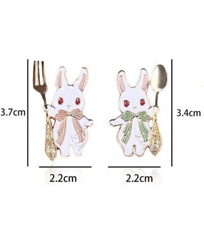 Cute Enamel Brooch Pins,Cartoon Bunny Badge Lapel Badges Funny Button Pins for Backpacks Clothes Bags Jackets Hat Jewelry(Pin...