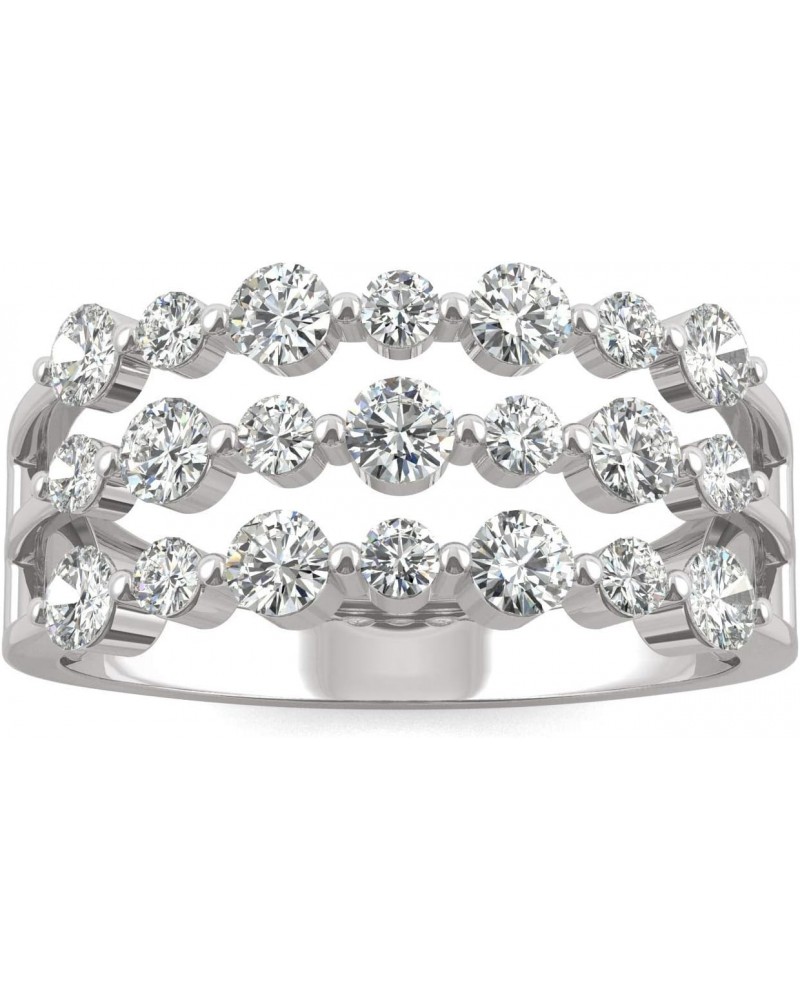 14K White Gold Moissanite 2.5mm Round Wedding Band, 0.91cttw DEW $170.05 Bracelets