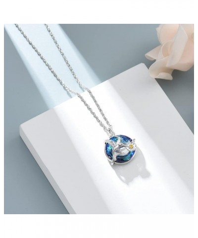 Cremation Jewelry Hummingbird Urn Necklaces for Ashes for Women Men Keepsake Memorial Ashes Pendant Necklace Blue $12.59 Others