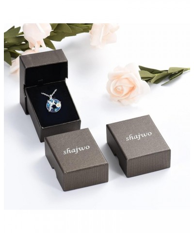 Cremation Jewelry Hummingbird Urn Necklaces for Ashes for Women Men Keepsake Memorial Ashes Pendant Necklace Blue $12.59 Others