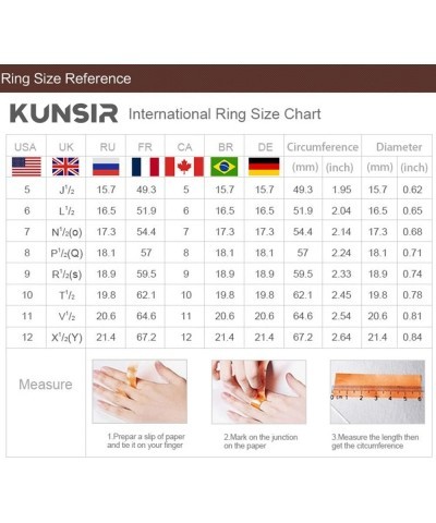 925 Sterling Silver Rings Classic Cubic Zirconia Eternity Promise Statement Anniversary Wedding Bands Engagement Rings for Wo...