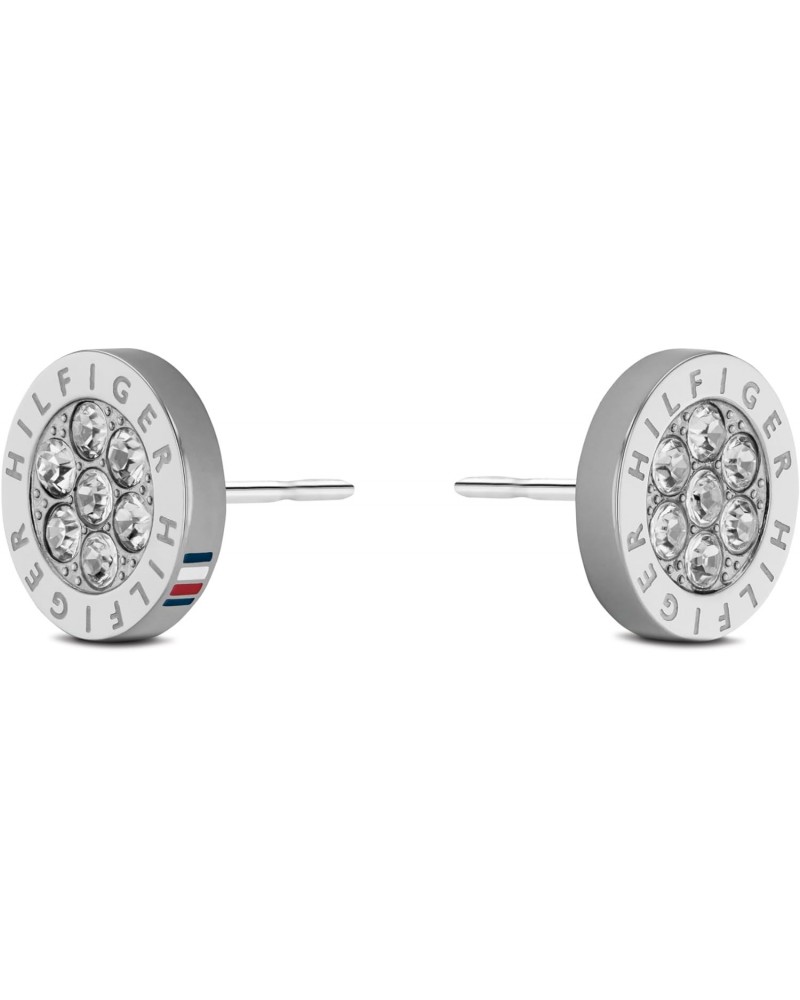 Women's Stainless Steel Stud Earrings, Color: Silver (Model: 2780565) $31.20 Earrings