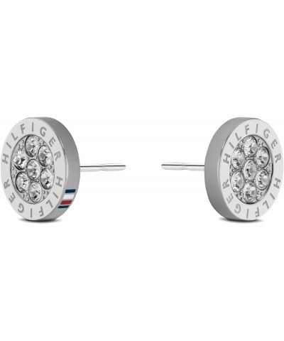 Women's Stainless Steel Stud Earrings, Color: Silver (Model: 2780565) $31.20 Earrings