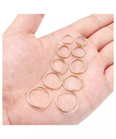 3-10PCS 16G Stainless Steel Hinged Clicker Segment Septum Nose Lip Ring Hoop Cartilage Tragus Sleeper Earrings Body Piercing ...