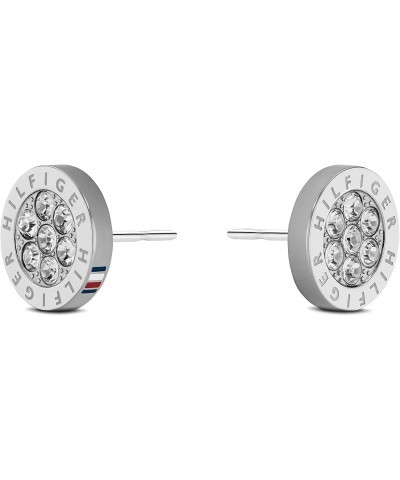 Women's Stainless Steel Stud Earrings, Color: Silver (Model: 2780565) $31.20 Earrings