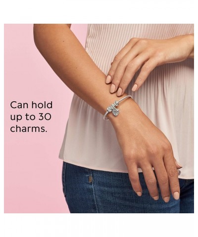 Moments Snake Chain Bracelet - Compatible Moments Charms - Charm Bracelet for Women 9 Inches Sterling Silver $37.89 Bracelets