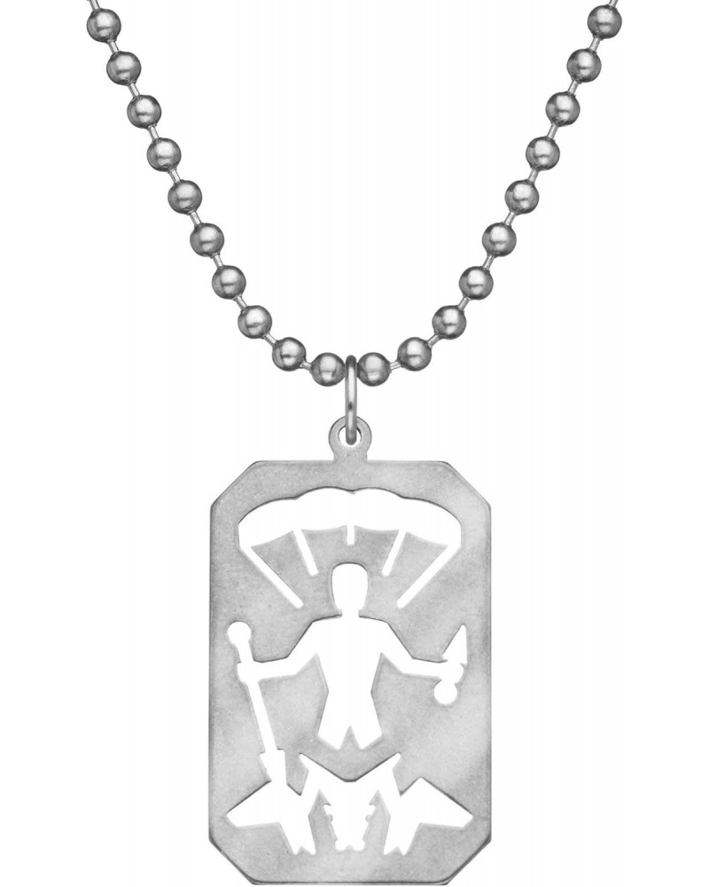 GI JEWELRY® Saint Michael for Men and Women with Stainless Steel Beaded Dog Tag Chain and Pendant - Genuine U.S. Military Iss...