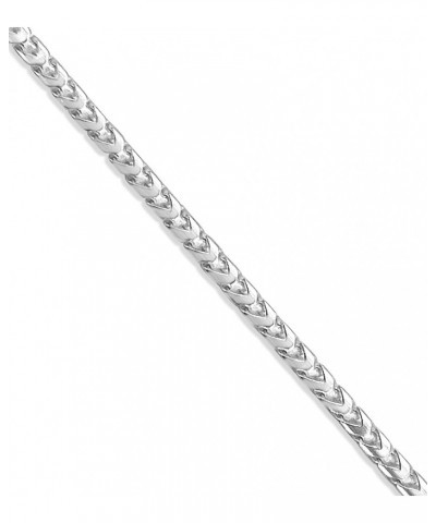 925 Sterling Silver Franco Chain Necklace, Hypoallergenic, Lobster Clasp Closure, Unisex Men's Women's 1.8 mm $130.18 Necklaces