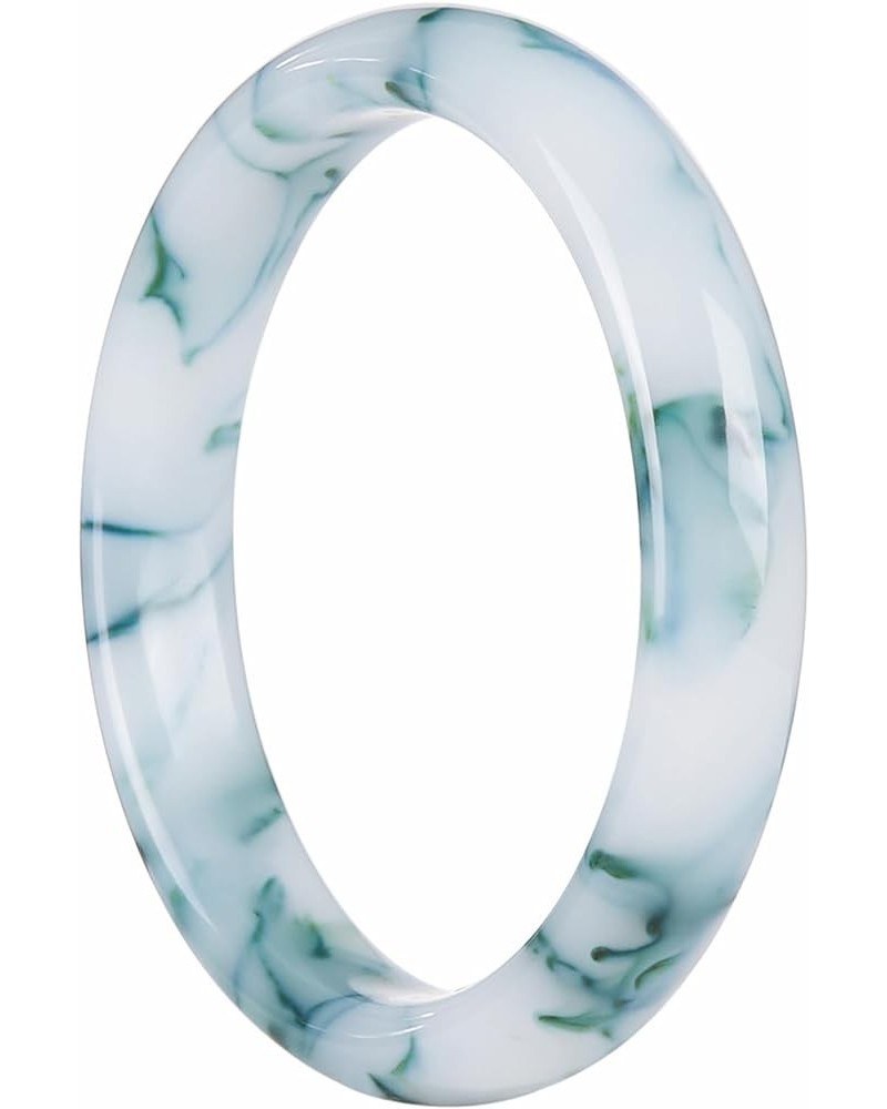 Medium Size 60mm Jade Bangle Bracelet for Women, Good Luck Gifts WAI-1004 60-61mm/110-132lb $24.29 Bracelets