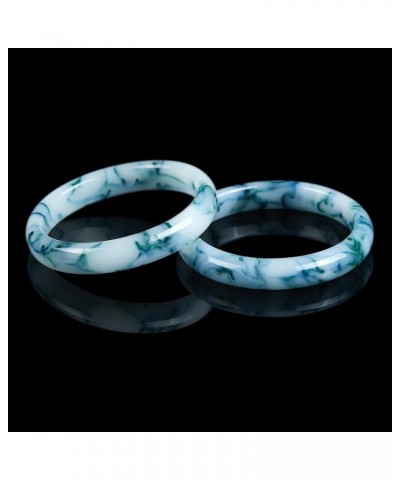 Medium Size 60mm Jade Bangle Bracelet for Women, Good Luck Gifts WAI-1004 60-61mm/110-132lb $24.29 Bracelets