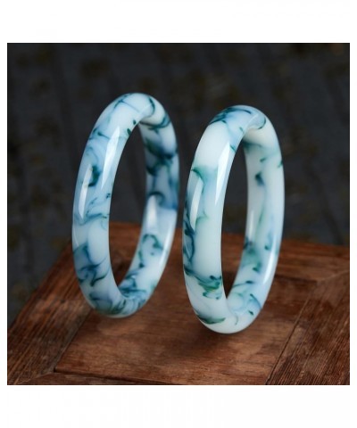 Medium Size 60mm Jade Bangle Bracelet for Women, Good Luck Gifts WAI-1004 60-61mm/110-132lb $24.29 Bracelets