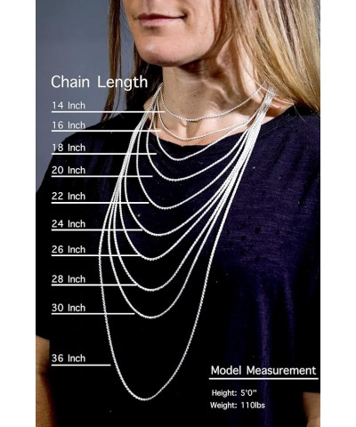 CHOOSE YOUR CLASP Sterling Silver 1.2mm Cable Chain Necklace 22 Inches Spring Clasp $14.49 Necklaces