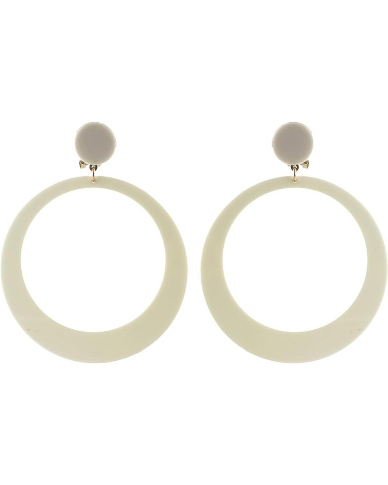 Earrings for Women Spanish Special for Dance Tablao White $8.67 Earrings