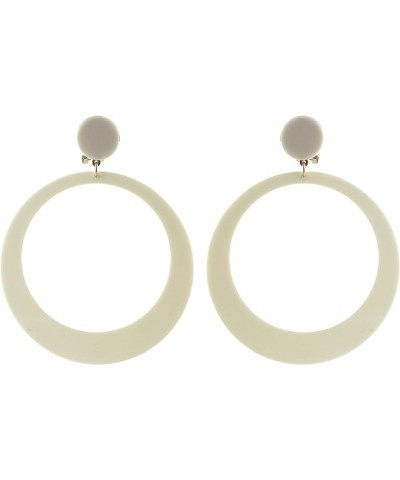 Earrings for Women Spanish Special for Dance Tablao White $8.67 Earrings