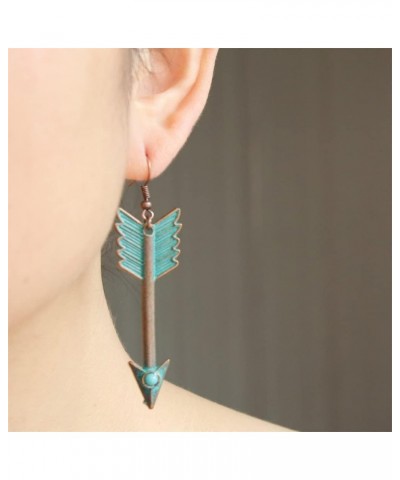 3 Pairs Bohemia Drop Dangle Earrings Boho Bronze Earrings for Women Girls Holiday Birthday Gift Bronze-10 $9.68 Earrings