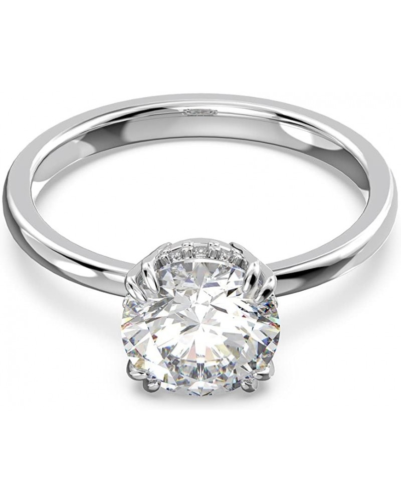 Constella Cocktail Ring Jewelry Collection, Princess Cut, Clear Crystals Rhodium Tone Finish US 9/EU 60 $49.94 Rings