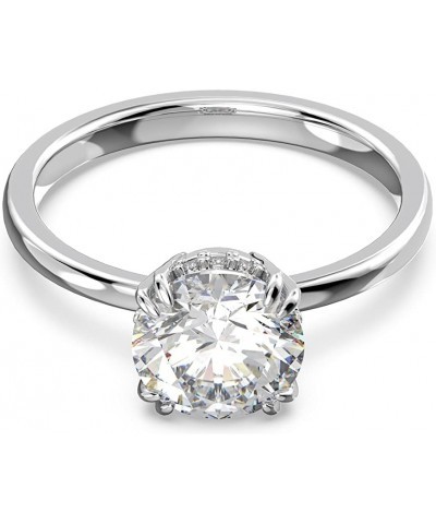 Constella Cocktail Ring Jewelry Collection, Princess Cut, Clear Crystals Rhodium Tone Finish US 9/EU 60 $49.94 Rings