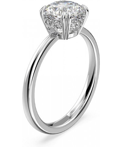 Constella Cocktail Ring Jewelry Collection, Princess Cut, Clear Crystals Rhodium Tone Finish US 9/EU 60 $49.94 Rings