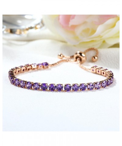 Women 4 Pieces Cubic Zirconia Bracelets Set Wedding Bridal Chains Crystal Bangle D $7.00 Bracelets