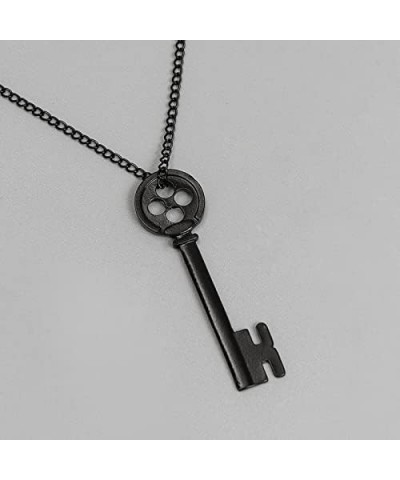 COLORFUL BLING Key Necklace Chain Pendant Cosplay Halloween Accessories $5.26 Necklaces