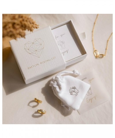 18K Gold Singapore Chain Initial Heart Locket Necklace for Women Gift for Her E $18.92 Necklaces