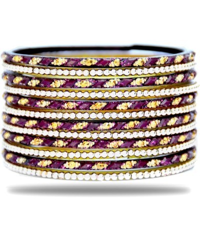 Traditional Indian Jewelry Glass Bangles Set for Women/Girls- Bollywood Fashion Jewelry Bangals, Wedding Designer Churi Ethni...