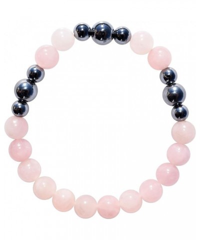 Metaphysical Bracelets - Gifts for Women Men Mom Kids Rose Quartz & Terahertz $11.28 Bracelets