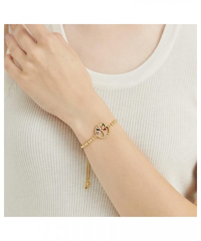 18K Gold Plated Charm Bracelets Evil Eye/Infinity Evil Eye/Butterfly/Tree of Life Cute Dainty Bracelet for Women, Teen Girls ...