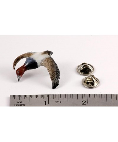 Handcrafted Duck and Goose Brooch Lapel Pins - Black Duck, Canada Goose, Canvas, Scaup, Green Winged Teal, Harlequin, Mallard...