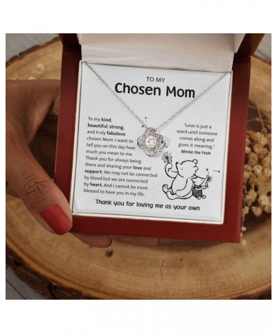 Bonus Mom Mothers Day Necklace, Gifts Step Mom, Stepped Up Mom From Step Daughter Stepson, Chosen Mom Gift, To My Second Mom ...