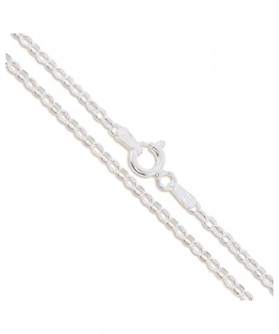 Sterling Silver Cable Chain 2.3mm Solid 925 Rolo Link Lightweight Strong Necklace 18.0 Inches $8.77 Necklaces