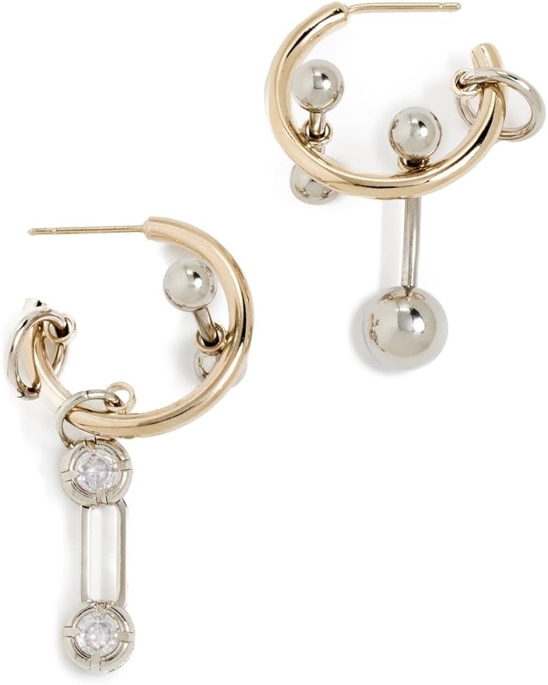 Women's Debbi Earrings Gold/Palladium $47.25 Earrings