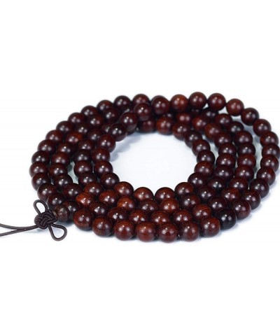 108 Prayer Mala Beads Bracelet Necklace for Men Wooden Meditation Necklace Tibetan Buddhist Necklace for Women 8mm $12.00 Nec...