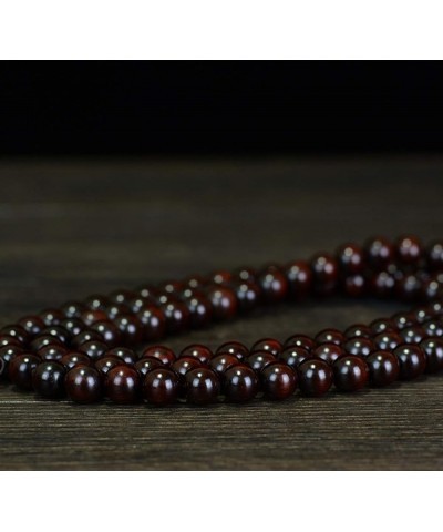 108 Prayer Mala Beads Bracelet Necklace for Men Wooden Meditation Necklace Tibetan Buddhist Necklace for Women 8mm $12.00 Nec...