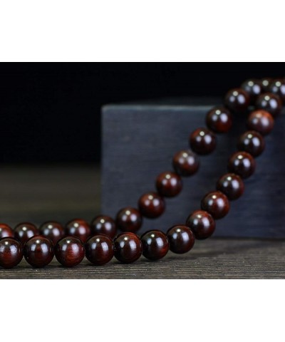 108 Prayer Mala Beads Bracelet Necklace for Men Wooden Meditation Necklace Tibetan Buddhist Necklace for Women 8mm $12.00 Nec...