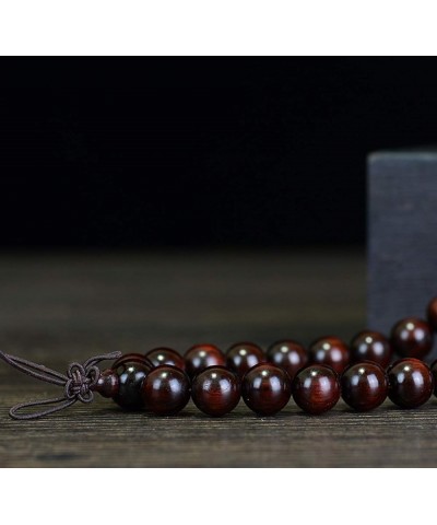 108 Prayer Mala Beads Bracelet Necklace for Men Wooden Meditation Necklace Tibetan Buddhist Necklace for Women 8mm $12.00 Nec...