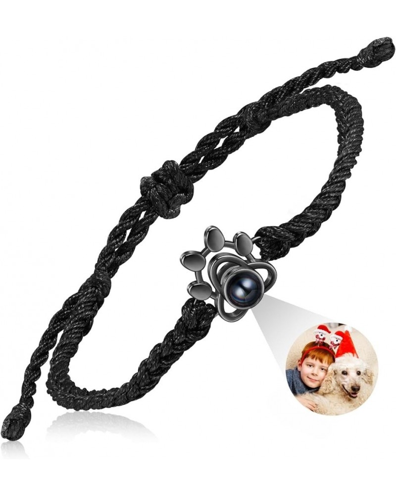 Custom Bracelet with Picture inside Personalized Projection Bracelets with Photos, Picture Bracelet Personalized Photo Memori...