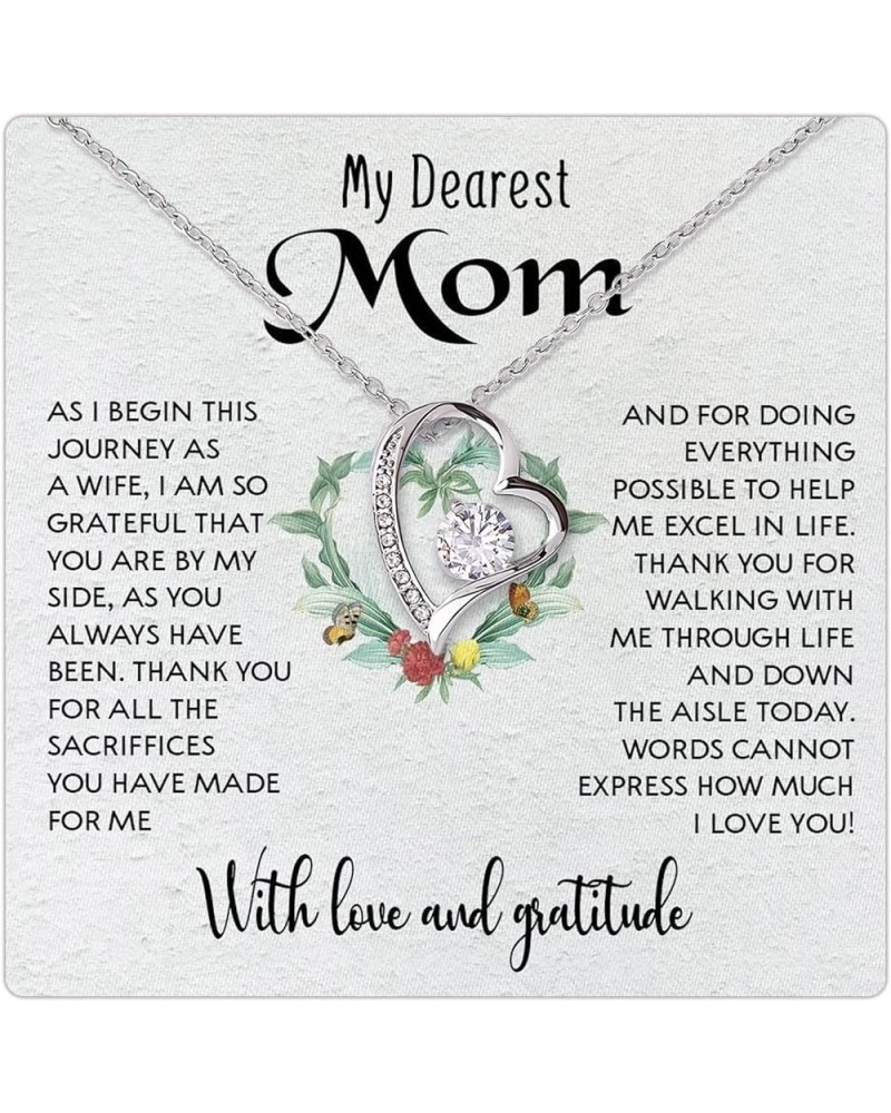 Mothers Day Gifts For Mom From Daughter, Mothers Day Necklace For Mom With Luxury Lighted Box & Heartfelt Message, Mother Dau...