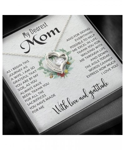 Mothers Day Gifts For Mom From Daughter, Mothers Day Necklace For Mom With Luxury Lighted Box & Heartfelt Message, Mother Dau...