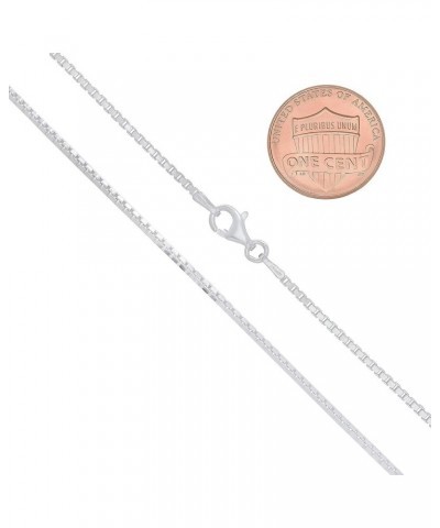 1mm-4mm Solid .925 Sterling Silver Square Box Chain Necklace or Bracelet 24.0 Inches 1.5mm Necklace $30.75 Necklaces