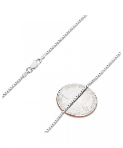 1mm-4mm Solid .925 Sterling Silver Square Box Chain Necklace or Bracelet 24.0 Inches 1.5mm Necklace $30.75 Necklaces