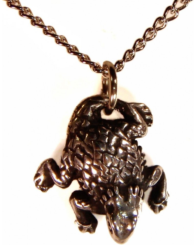 Pewter Horny Toad Pendant $10.12 Necklaces