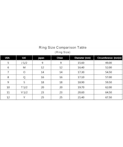 2Pcs Lady Wedding Bands Engagement Ring Square Cut Cubics Zirconia Rings Bridal Ring Exquisite Jewelry Sets (Purple, 7) Blue ...