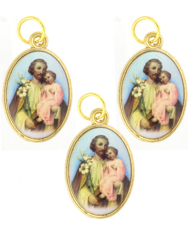 Saint Joseph Medals, Devotional Accessories for Supporting Families, Expectant Parents, Guiding Travelers, and Immigrants, 1 ...