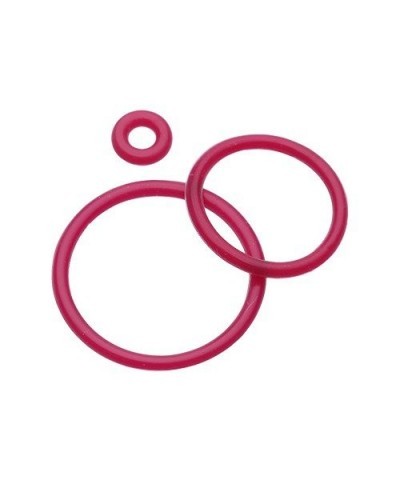 Hypo-Allergenic Replacement Silicone O-Ring (Pack of 10) 12mm Fuchsia $8.47 Body Jewelry