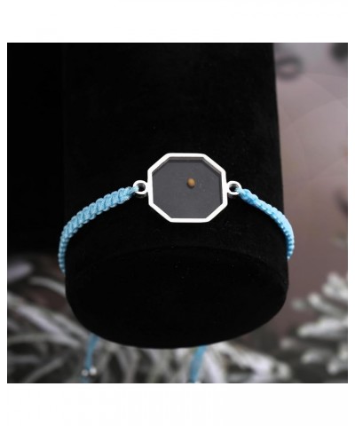 Mustard Seed Charm Handmade Braided Rope Bracelets Women's Christian Bracelet Christian Themed Jewelry Seed 6 blue $10.77 Bra...