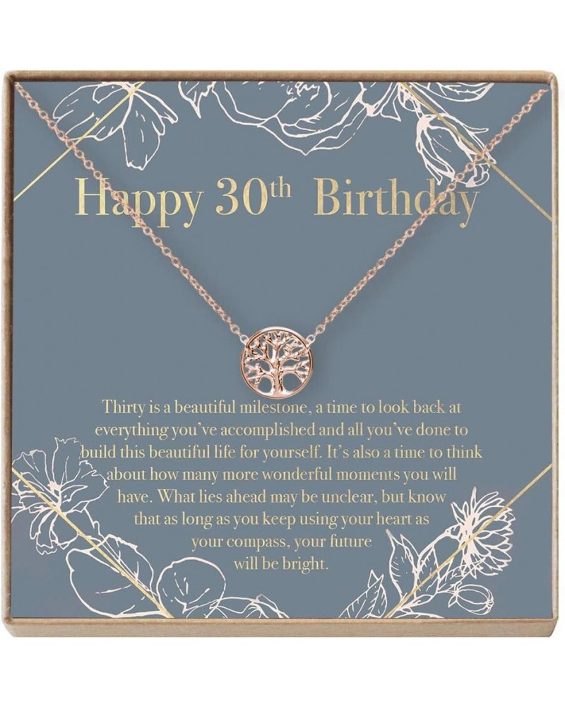 30th Birthday Necklace | Infinity Gift For Women and Girls | Sterling Silver Jewelry Pendant with Heartfelt Card | Birthday's...