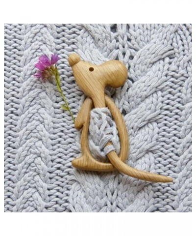 Wooden Animal Pattern Brooch Pin,Creative Cartoon Animal Shape Aesthetic Brooch Lapel Badges Pins Sweater Clip Shawl Pin Scar...