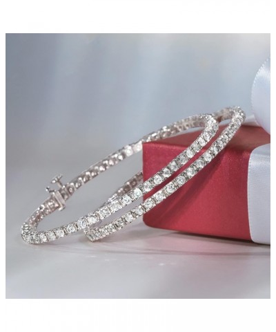 3.00 ct. t.w. Diamond Tennis Bracelet in Sterling Silver 7.0 Inches $481.00 Bracelets